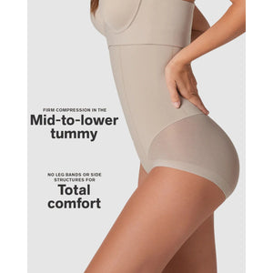 Sheer Highlight Extra-High Waist Butt-Lift Shaper Brief