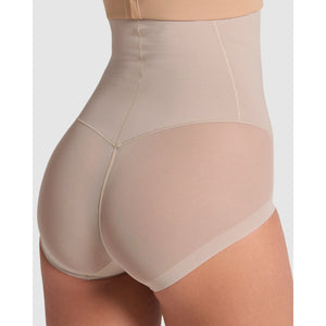 Sheer Highlight Extra-High Waist Butt-Lift Shaper Brief