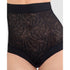 Powerlace High Waist Lace Shaping Brief-Black