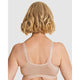 Silver Wirefree Press Stud Front Close Post Surgery Bra - Style Gallery