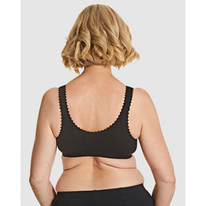 Comfi Cotton Wirefree Front Open Bra - Style Gallery