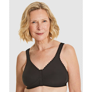 Comfi Cotton Wirefree Front Open Bra - Style Gallery