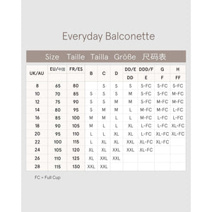 Everyday Balconette Supportive Wirefree Bra