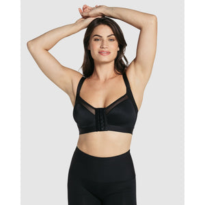 Multi/Benefit Posture Corrector Wireless Front Open Bra - Style Gallery