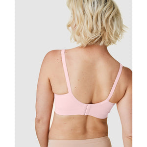 Body Silk Wirefree Seamless Maternity & Nursing Bra Chalk Pink