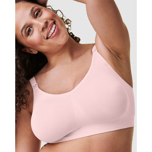 Body Silk Wirefree Seamless Maternity & Nursing Bra Chalk Pink