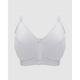 Fearne Organic Cotton Wirefree Front Open Bra - Style Gallery