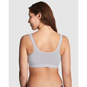 Fearne Organic Cotton Wirefree Front Open Bra - Style Gallery