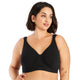 The Evie Plus Size Wirefree Cotton Comfort Bra