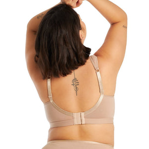 The Evie Plus Size Wirefree Cotton Comfort Bra