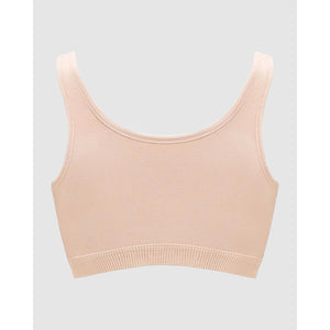 Mia Crossover Organic Cotton Lounge & Sleep Bra