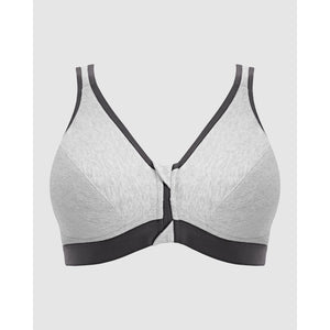 Eden Organic Cotton Wirefree Front Open Bra - Style Gallery