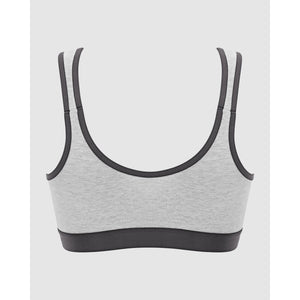 Eden Organic Cotton Wirefree Front Open Bra - Style Gallery