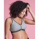 Eden Organic Cotton Wirefree Front Open Bra - Style Gallery