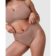 Recycled Nylon, Cotton & Modal High Waist Seamless Brief