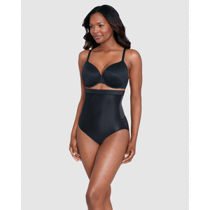 Core Contour Ultra High Waist Shaping Brief-Black