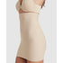 Sleek Essentials High Waist Shaper Slip Skirt-Warm Beige