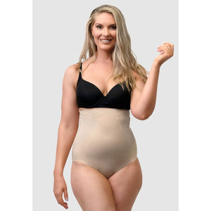 Total Contour Ultra High Waist Shaping Brief-Warm Beige