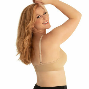 The Ashley - Seamless Comfort Maternity Nursing Bra-Salt Beige