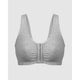 Front Close Wirefree Low-Impact Cotton Sports Bra - Style Gallery