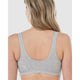 Front Close Wirefree Low-Impact Cotton Sports Bra - Style Gallery