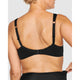 The Wednesday Wireless T-Shirt Bra with Padded Straps-Black