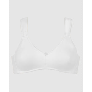 Padded Strap Double Moulded Cotton Sports Bra