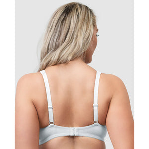 Wide Strap Wirefree Plus Size Organic Cotton Bra - Style Gallery