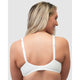 The Wednesday Wide Strap Wirefree Bra-Ecru