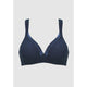 The Wednesday Wide Strap Wirefree Bra-Navy