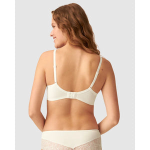 The Friday Wirefree Recycled Lace Bra-Ecru