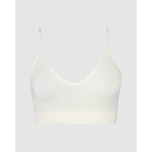 Évasion Sustainable Unpadded Ribbed Wirefree Bralette - Style Gallery