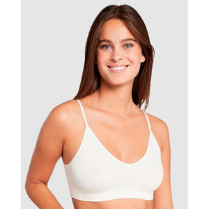 Évasion Sustainable Unpadded Ribbed Wirefree Bralette - Style Gallery