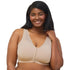 The Harper Plus Size Back Smoothing Wirefree Front Close Bra