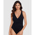 Plot Twist Valerie One Piece Shaping Swimsuit-Black