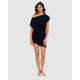 Bateau Neckline Jersey Beach Dress & Swim Cover Up - Style Gallery