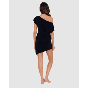 Bateau Neckline Jersey Beach Dress & Swim Cover Up - Style Gallery