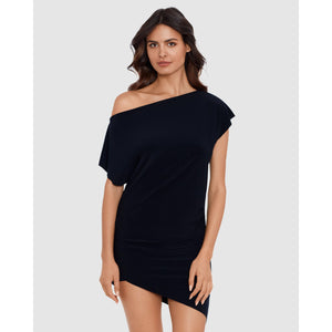 Bateau Neckline Jersey Beach Dress & Swim Cover Up - Style Gallery