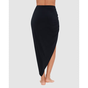 Long Beach Skirt with Adjustable Open Side - Style Gallery