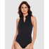 Coco Sporty Zip Up Tummy Control Swimsuit