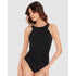 Moto Chic Daryl High Neck Tummy Control Swimsuit