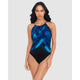 Hazy Daze Lisa Underwired High Neck Shaping Swimsuit - Style Gallery