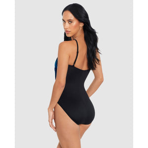 Hazy Daze Lisa Underwired High Neck Shaping Swimsuit - Style Gallery