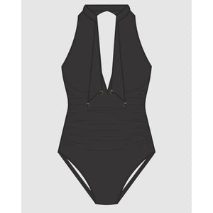 Charmed Life Iiona Underwired High Neck Shaping Swimsuit - Style Gallery