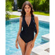 Charmed Life Iiona Underwired High Neck Shaping Swimsuit - Style Gallery