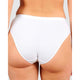 Coton D'Arum Organic Cotton Brief with Lace-White