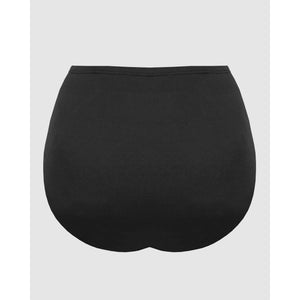 Separates Full Coverage Shaping Bikini Bottoms-Black