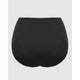 Separates Full Coverage Shaping Bikini Bottoms-Black