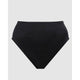 Separates Full Coverage Shaping Bikini Bottoms-Black