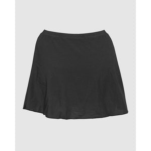 Separates Skirted Shaping Bikini Bottoms-Black